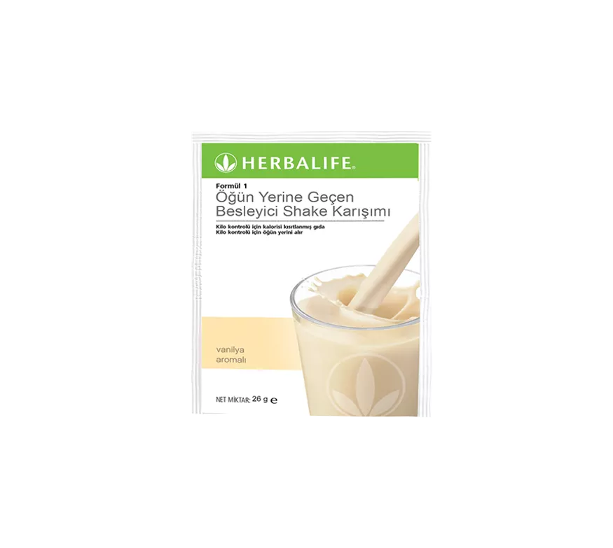 7 Paket Vanilya | Formül 1 Öğün Yerine Geçen Besleyici Shake Karışımı